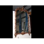 A reproduction Georgian style wall mirror - height