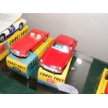 A boxed Corgi M.G.A. sports car - No. 302, togethe