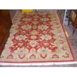 A Mid-West Persian rug with geometric border - 225cm
