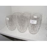 A set of six Waterford Crystal tumblers