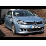 FROM A DECEASED'S ESTATE - VW Golf diesel hatchback 1.6 TDi