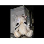 A collectable musical Steiff Bear 'Long to Reign Over Us'