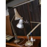 A Herbert Terry Anglepoise lamp, together with ano