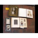 Selection of Victorian photo albums