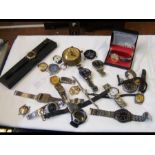 Vintage gents wrist watches and other