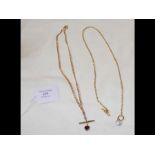 A selection of gold jewellery - 9ct
