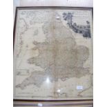 An antique map by Bowles - 'The New Pocket Map of