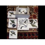 A quantity of Atlas Editions model fighter planes