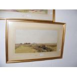 JEX BLAKE - watercolour of Camber Castle in Rye -