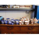 A medley of antique tea ware