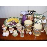 Assorted Beswick Beatrix Potter figurines, a Royal