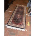 A Middle Eastern style runner - 235cm x 78cm