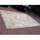 A floral pattern carpet - 346cm x 262cm