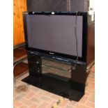 A Panasonic TH-42PZ81B 42 inch screen television o