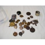 Collectable items including pocket compass, Glen L