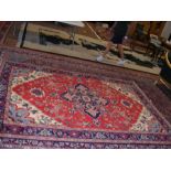 The matching Middle Eastern - North West Persian carpet - 290cm x 195cm