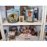 Assorted licensed figures, including Pirates of The Car