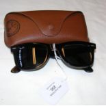 A pair of gents Ray-Ban 'Wayfarer' sunglasses with