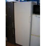 An unbranded upright freezer