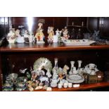 A quantity of collectable ceramic and glassware, e