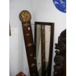 A decorative coat rack together with hall mirror