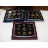 A year 2000, 2001 and 2002 collectable Proof Coin