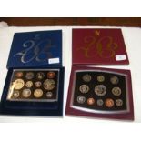 A 2003 and 2005 Proof Coin Set