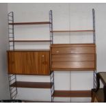 A retro Ladderax wall unit