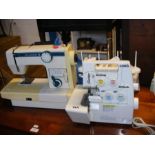 An Atlantis 3 electric sewing machine, together wi