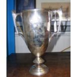 A large two handled silver trophy 'The Henri- Lloy