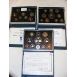 A 1992, 1997 and 1999 Proof Coin Collection