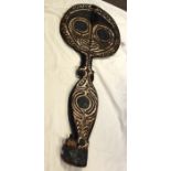 A rare and unusual antique Papa New Guinea carved