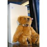 A modern collectable Steiff Teddy Bear with growle
