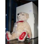 A modern collectable Steiff Teddy Bear - 34cm tall