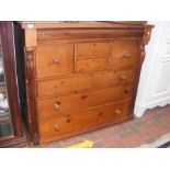 An antique Scottish chest of drawers