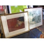 Two Limited Edition William Russell Flint prints