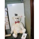 A collectable Steiff Teddy Bear - Height 24cm - wi