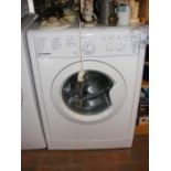 An Indesit washing machine