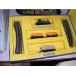 A boxed Meccano Hornby Dublo electric train set