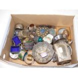 A box of collectable trinket boxes, etc.