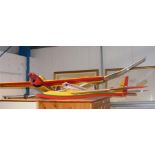 Three model plane projects