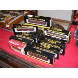 A selection of boxed Graham Farish N gauge coaches