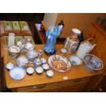 Assorted oriental ceramics