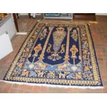 A Middle Eastern cashmere rug - 190cm x 135cm