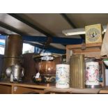 A sundry lot of collectables, including cloisonne