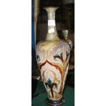 A Doulton Lambeth stoneware vase by Eliza Simmance,