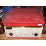 A vintage Dansette Challenge record player