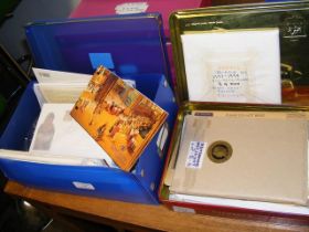 A box of Royalty First Day Covers, together with a