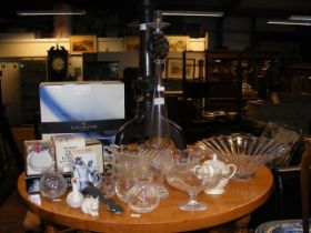 Collectable glass, including Dartington and Viller