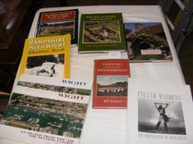 A selection of volumes relating to The Isle of Wig